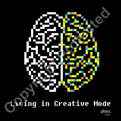 Minecraft Brain CM White
