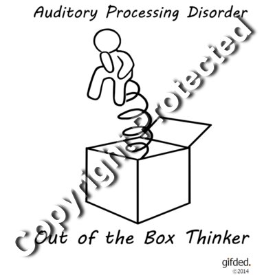 Thinker 3D Outline APD