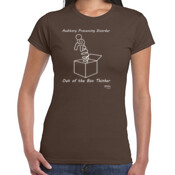 APD - Thinker 2 - Women's 'Gildan' Slim T-Shirt
